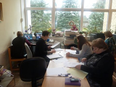 Nacionalinis diktantas – Naujosios Ūtos bibliotekoje.