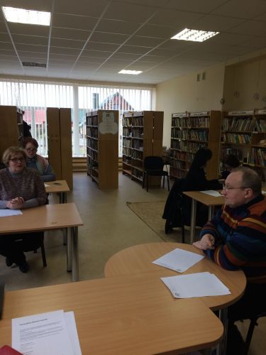 Nacionalinis diktantas – Strielčių bibliotekoje