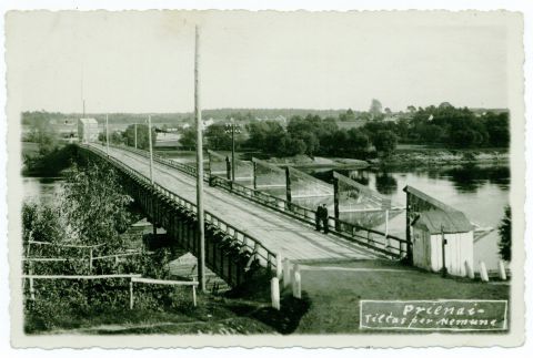 Prienų tiltas prieš karą 1934 m.