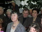Bibliotekos lankytojai renginio metu