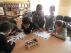 Jiezno bibliotekoje